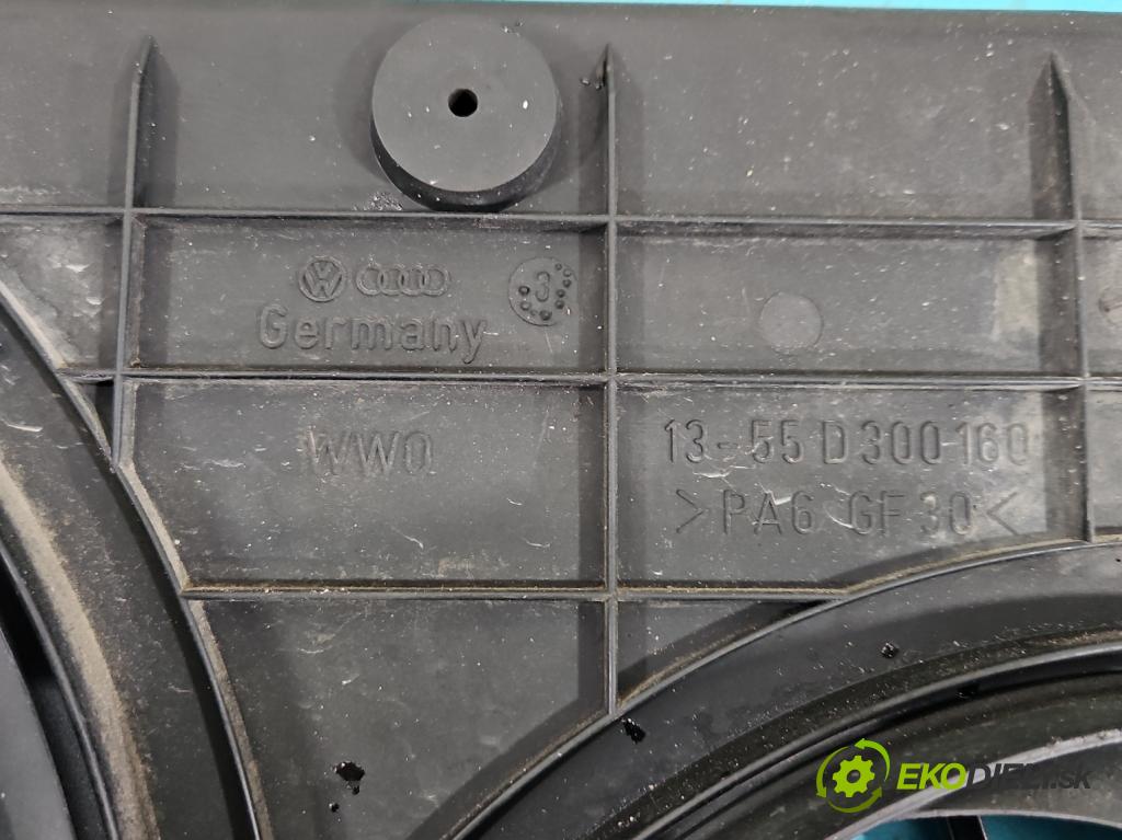 Seat Toledo II 1998-2004 1.9 tdi 150 HP manual 110 kW 1896 cm3 4- Ventilátor chladiča 1J0121207AA
