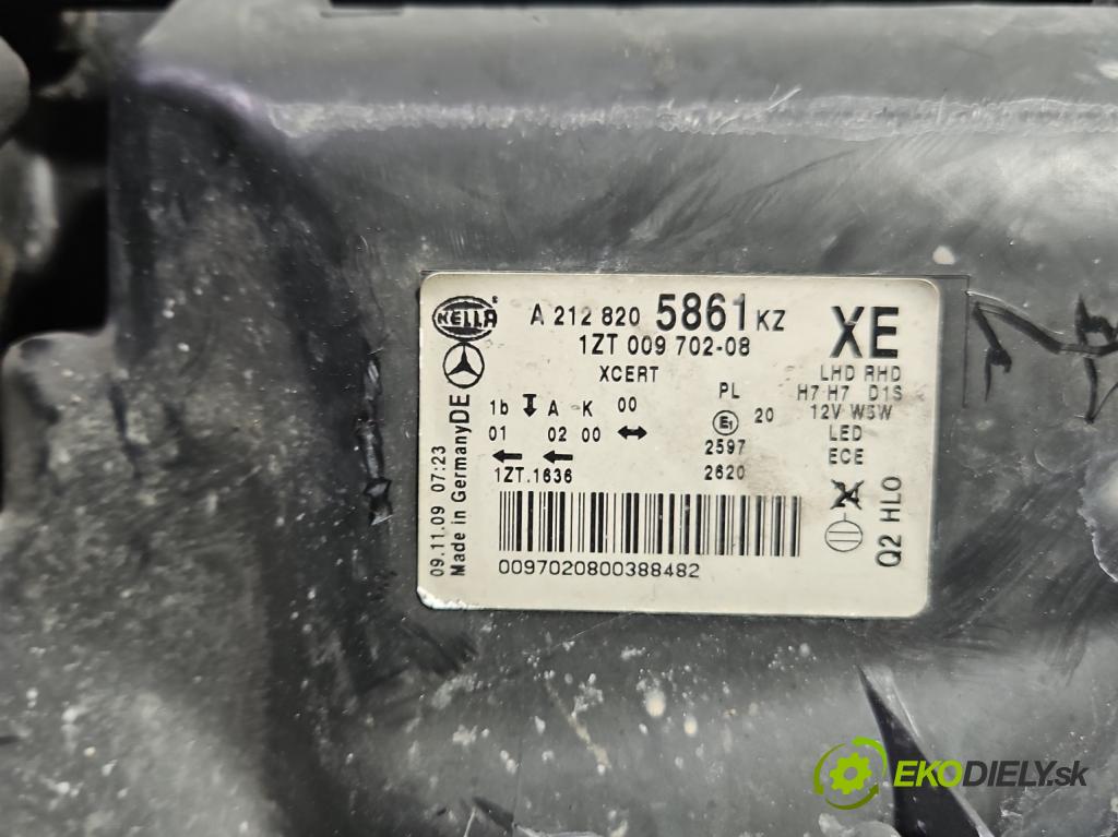 Mercedes E W212 2009-2016 3.0 CDI V6 231 HP automatic 170 kW 3000 cm3 5- Reflektor: pravý A2128205861 (Svetlo predné pravé)
