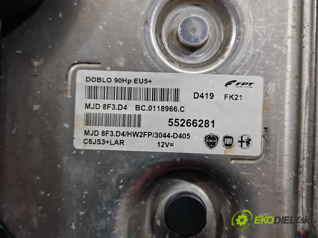 Opel Combo D 2011-2018 1.3 cdti 90 HP manual 66 kW 1251 cm3 5- riadiaca jednotka motora 55266281