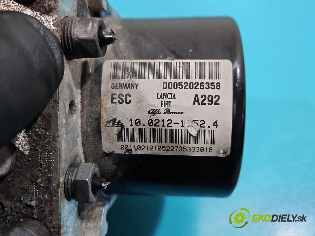 Opel Combo D 2011-2018 1.3 cdti 90 HP manual 66 kW 1251 cm3 5- čerpadlo abs 00052026358 (Pumpa ABS)