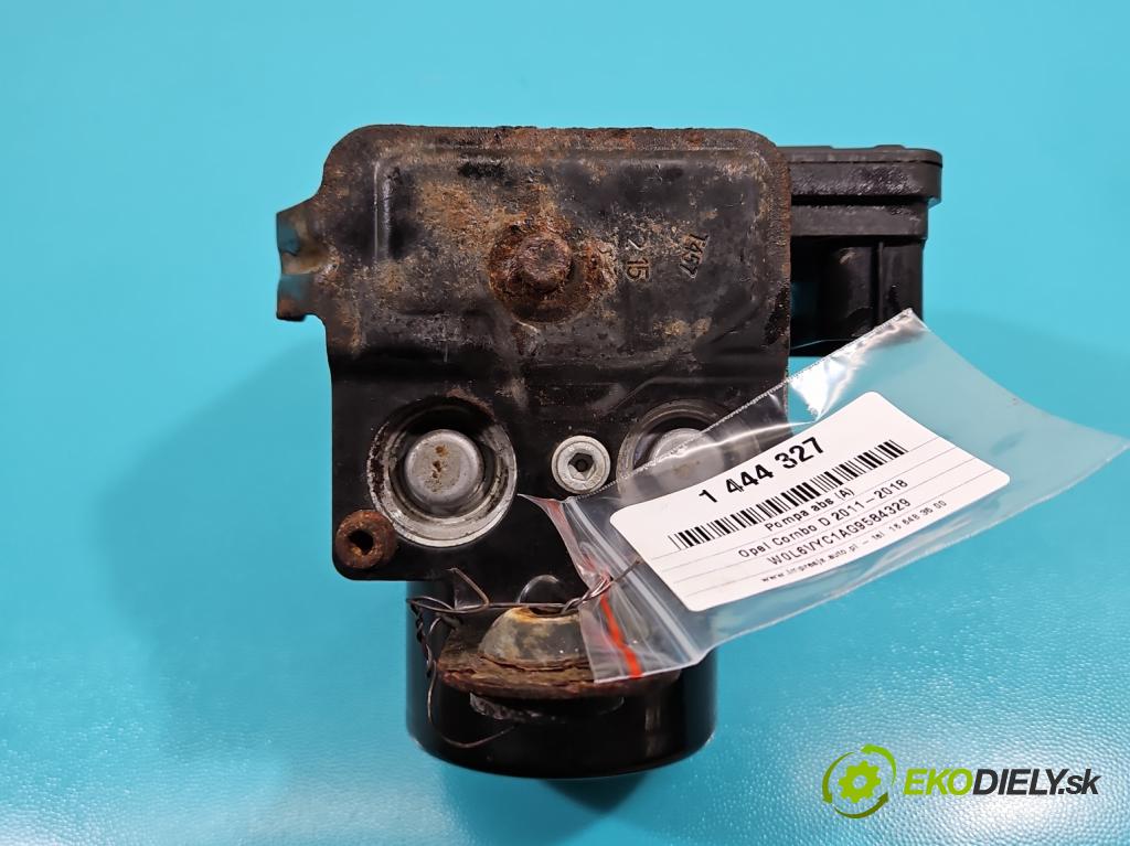 Opel Combo D 2011-2018 1.3 cdti 90 HP manual 66 kW 1251 cm3 5- čerpadlo abs 00052026358 (Pumpa ABS)