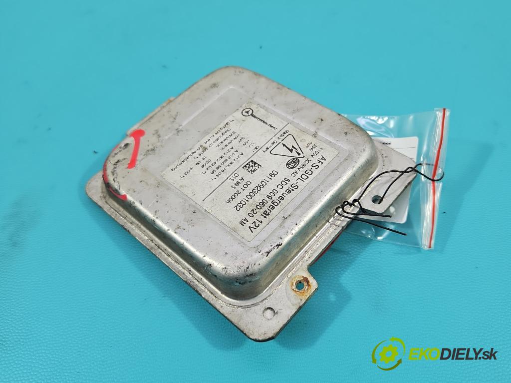 Mercedes E W212 2009-2016 3.0 CDI V6 231 HP automatic 170 kW 3000 cm3 5- střídač: xenon 5DC009060-20 (Riadiaca jednotka xenónu)