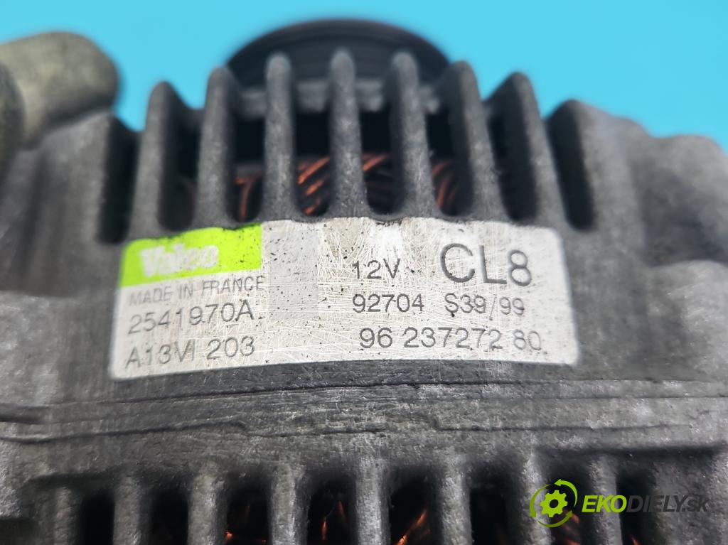 Peugeot 406 2.0 16V 135 HP manual 99 kW 1997 cm3 4- Alternator 9623727280 (Alternátor)