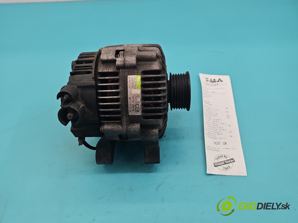 Peugeot 406 2.0 16V 135 HP manual 99 kW 1997 cm3 4- Alternator 9623727280 (Alternátor)