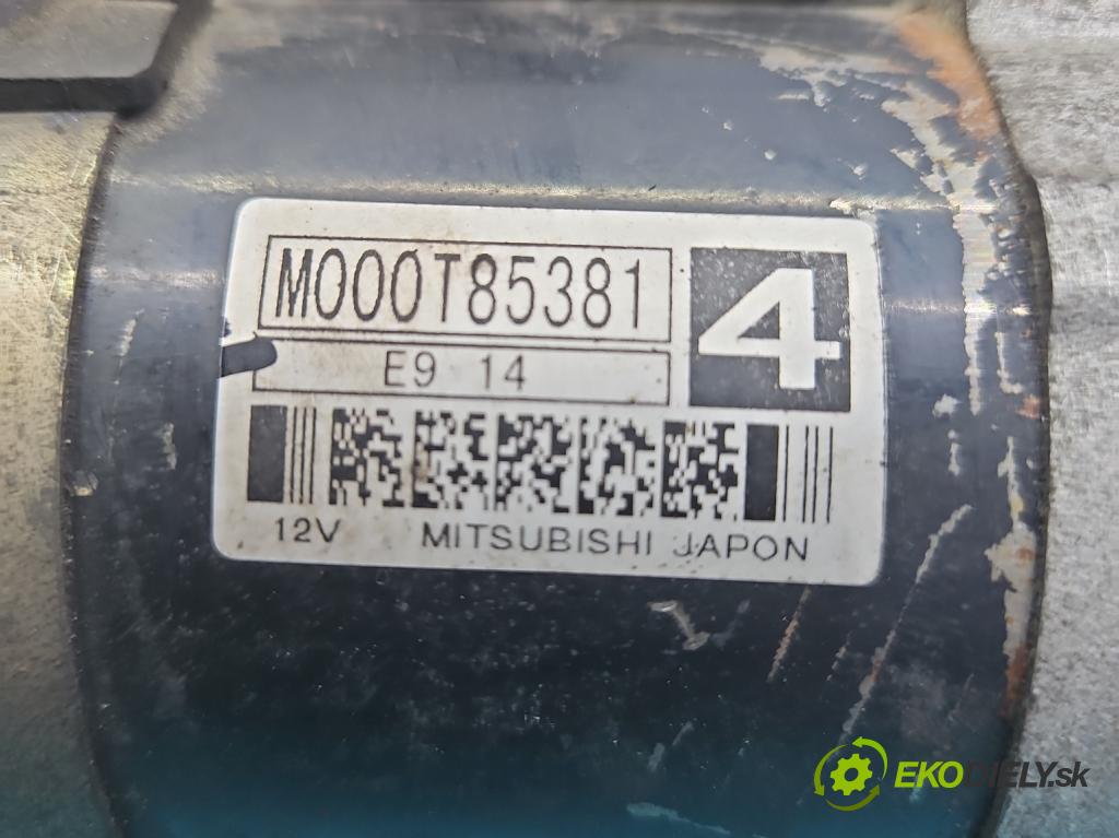 Peugeot 406 2.0 16V 135 HP manual 99 kW 1997 cm3 4- štartér M000T85381 (Štartér)