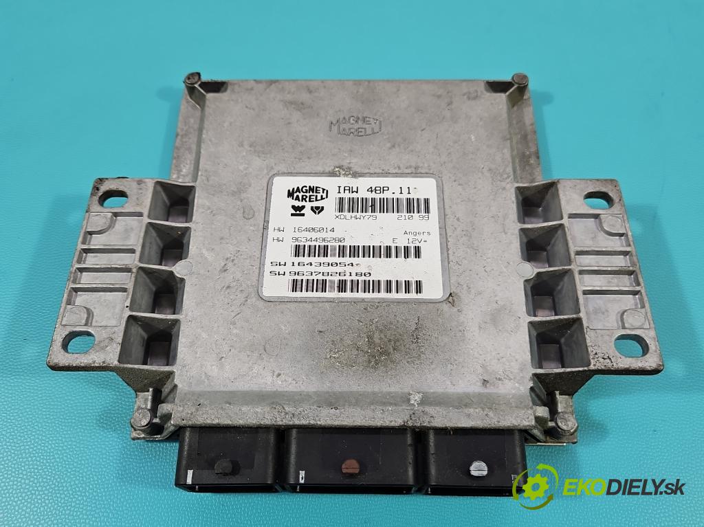 Peugeot 406 2.0 16V 135 HP manual 99 kW 1997 cm3 4- riadiaca jednotka motora 9637826180