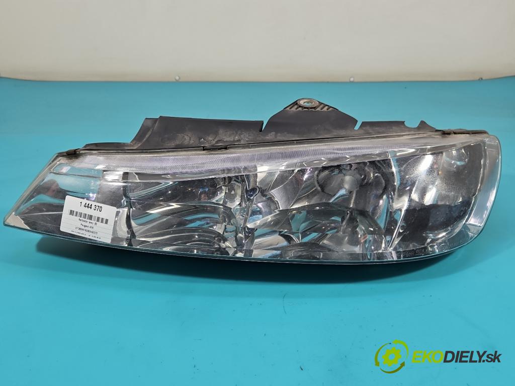 Peugeot 406 2.0 16V 135 HP manual 99 kW 1997 cm3 4- Reflektor: ľavý 9630423277 (Kľučka dverí ostatné)
