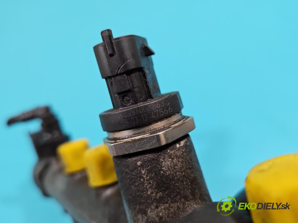 Hyundai H1 II 2007-2023 2.5 crdi (D4CB): 163 HP manual 120 kW 2497 cm3 5- lišta vstrekovacia 0445214103 (Vstrekovacia lišta)