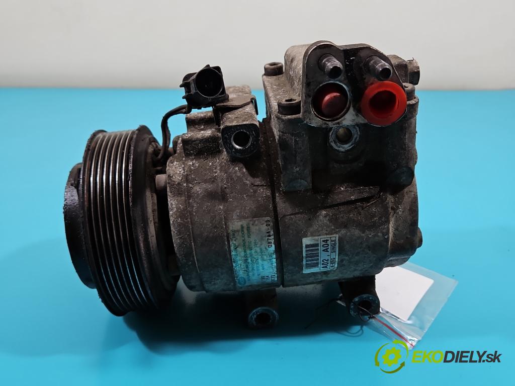 Hyundai H1 II 2007-2023 2.5 crdi (D4CB): 163 HP manual 120 kW 2497 cm3 3- Kompresor: klimatizácie 1190154DCXD (Kompresor klimatizácie)