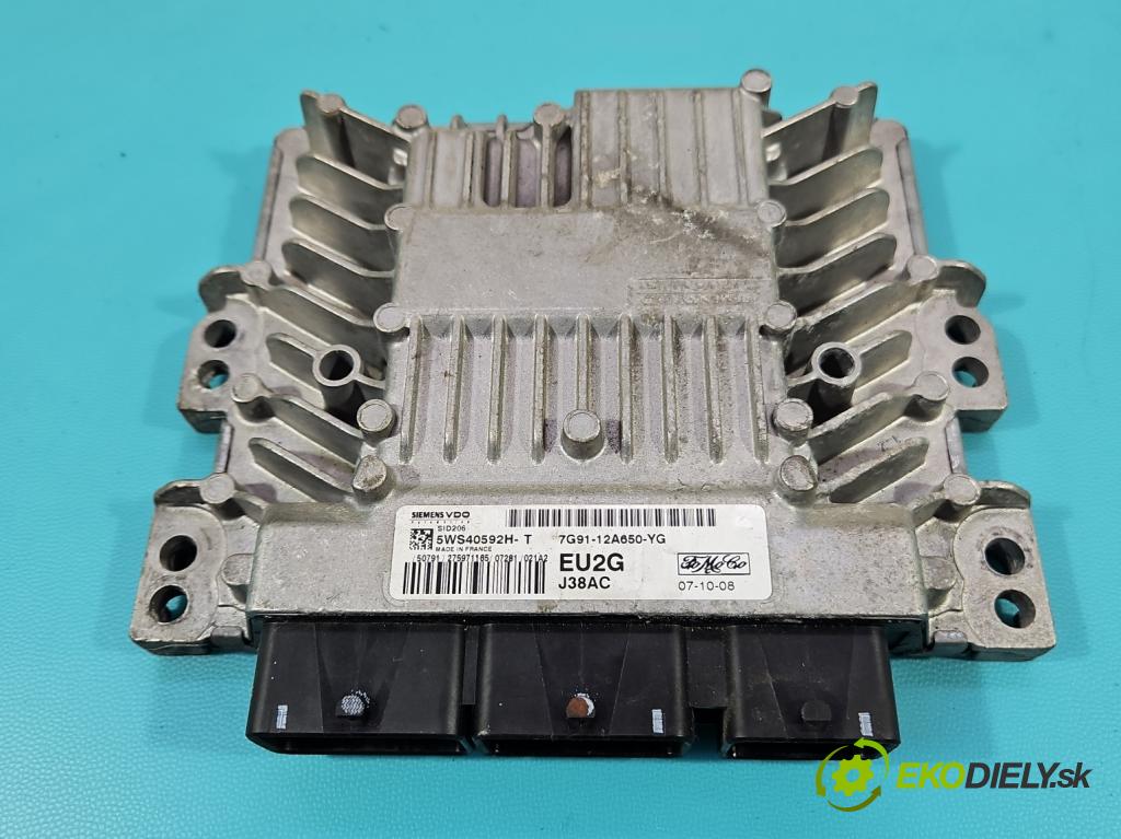 Ford Mondeo Mk4 2007-2014 1.8 tdci 125 HP manual 92 kW 1753 cm3 5- riadiaca jednotka motora 7G91-12A650-YG