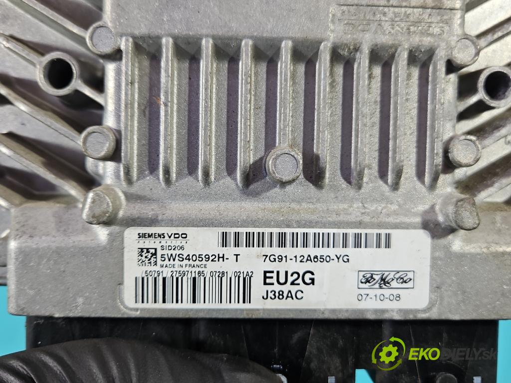 Ford Mondeo Mk4 2007-2014 1.8 tdci 125 HP manual 92 kW 1753 cm3 5- riadiaca jednotka motora 7G91-12A650-YG