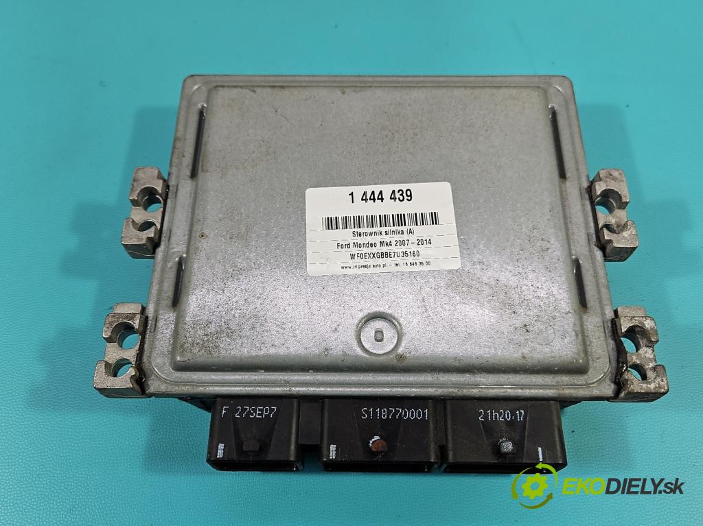 Ford Mondeo Mk4 2007-2014 1.8 tdci 125 HP manual 92 kW 1753 cm3 5- riadiaca jednotka motora 7G91-12A650-YG