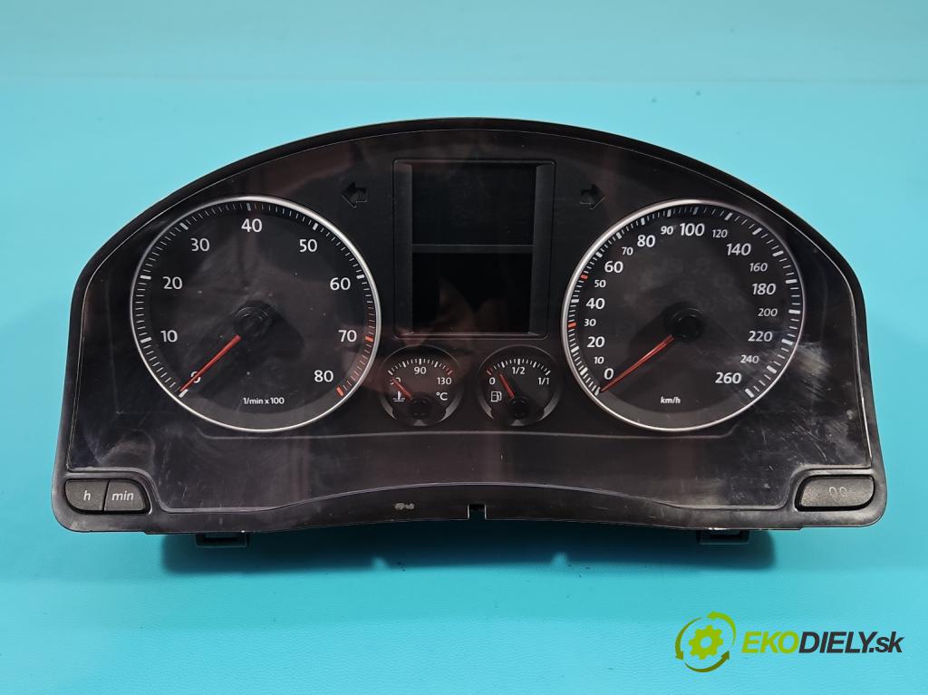 Vw Golf plus 1.6 SR 102 HP manual 75 kW 1595 cm3 5- prístrojovka/ budíky 1K0920951B (Prístrojová doska, displej)