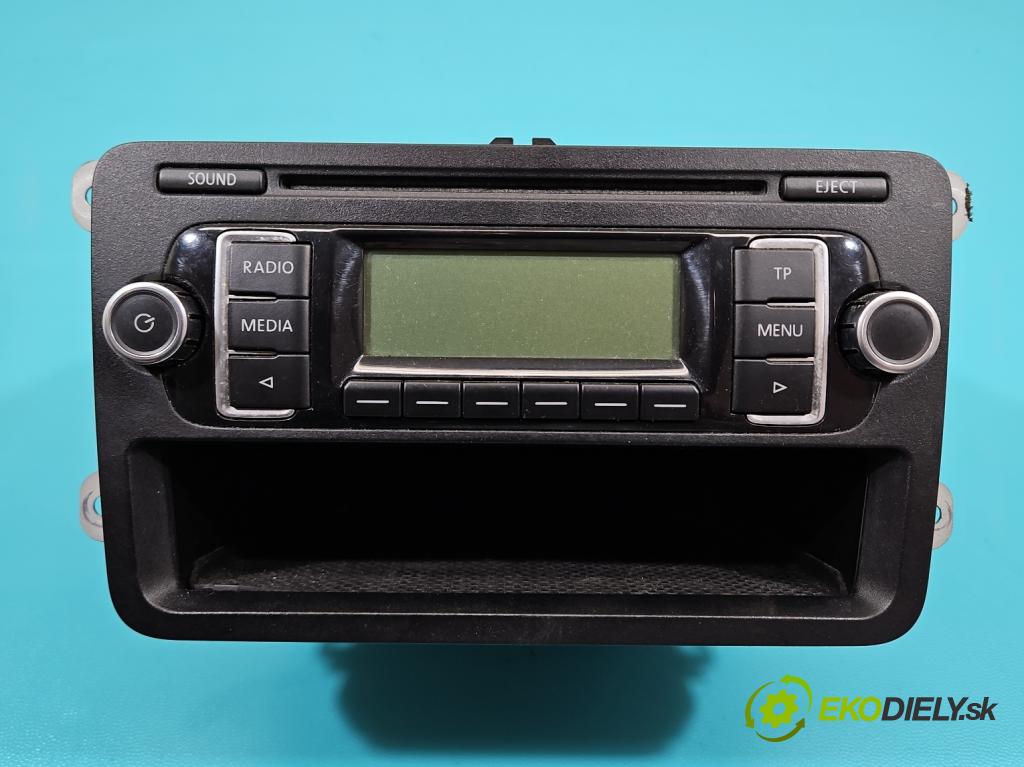Vw Golf plus 1.6 SR 102 HP manual 75 kW 1595 cm3 5- Radio originál 5M0035156A