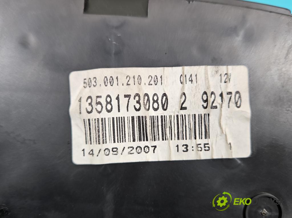 Peugeot Boxer II 2006-2018 2.2 hdi 120 HP manual 88 kW 2198 cm3 5- prístrojovka/ budíky 1358173080 (Prístrojová doska, displej)