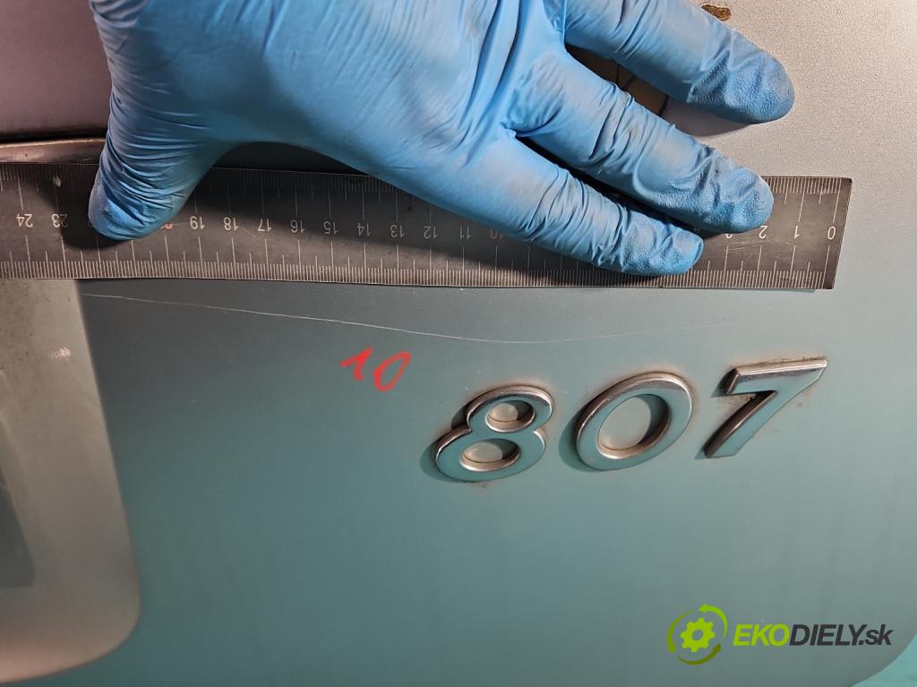 Peugeot 807 2002-2014 2.9 V6 204 hp automatic 150 kW 2946 cm3 5- zadní kufrové dveře  (Zadní kapoty)