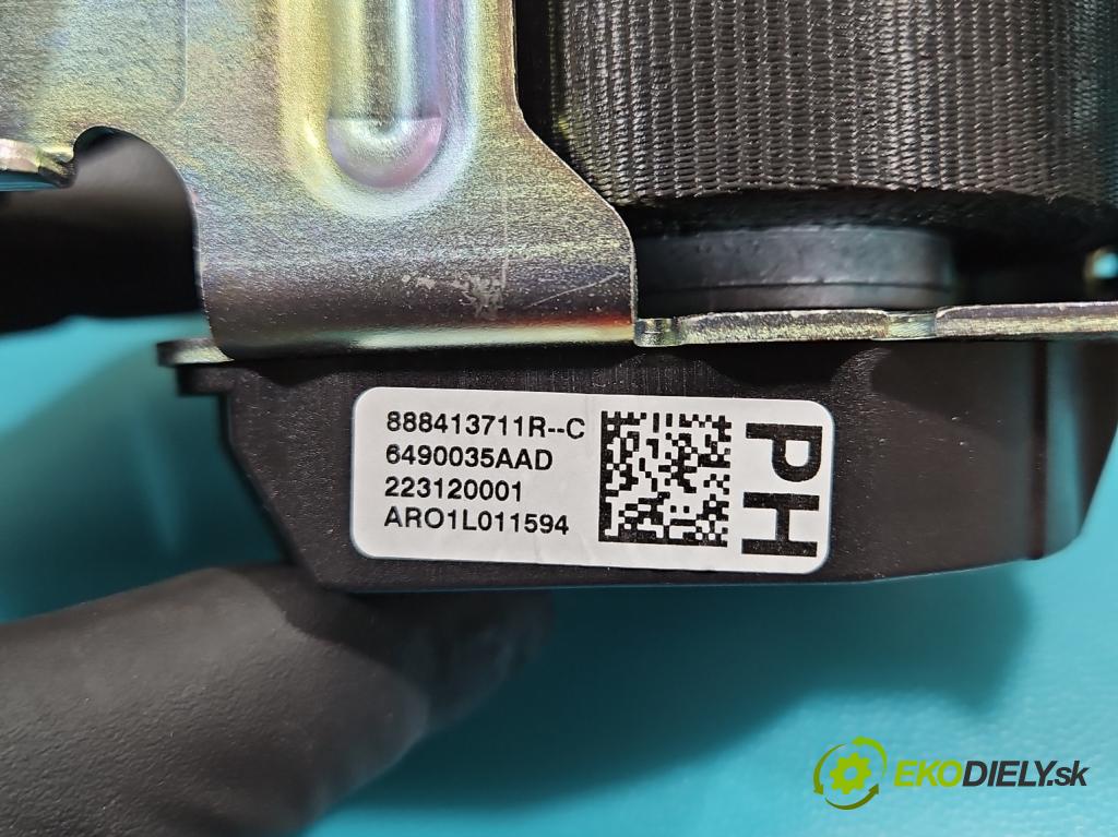 Dacia Sandero III 2020- 1.0 SCe 91KM manual 67 kW 999 cm3 5- stěna bezpečnost zadní levý 6490035AAD