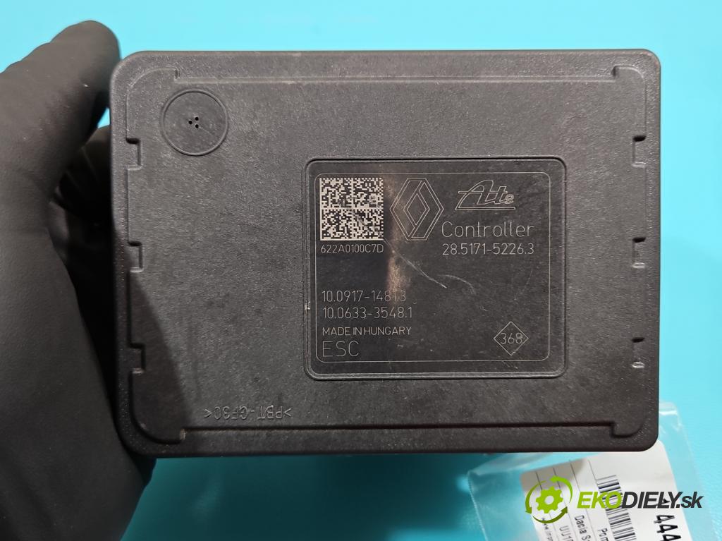 Dacia Sandero III 2020- 1.0 SCe: 91 KM manual 67 kW 999 cm3 5- čerpadlo abs 476604584R (Pumpa ABS)