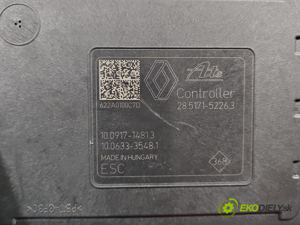 Dacia Sandero III 2020- 1.0 SCe: 91 KM manual 67 kW 999 cm3 5- čerpadlo abs 476604584R (Pumpa ABS)