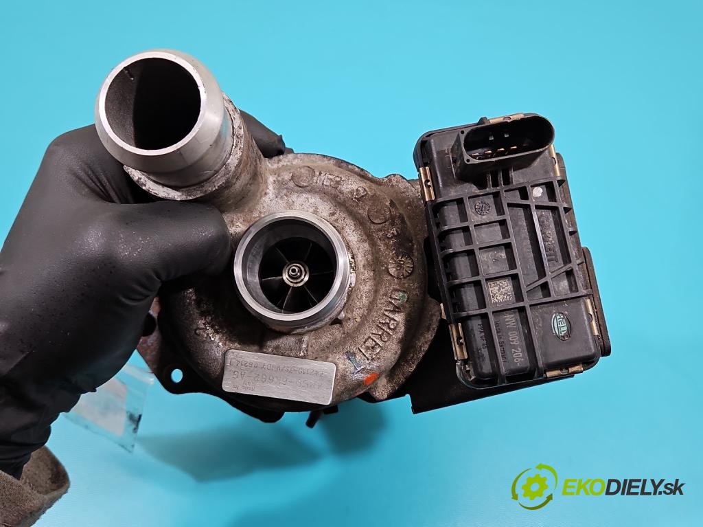 Ford Mondeo Mk4 2007-2014 1.8 tdci 125 hp manual 92 kW 1753 cm3 5- Turbodmychadlo 742110-7 (Turbodúchadla (kompletní))