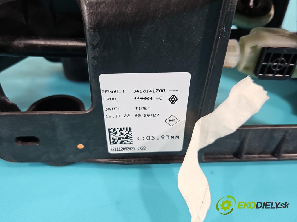 Dacia Sandero III 2020- 1.0 SCe 91KM manual 67 kW 999 cm3 5- kulisa změny stupňová 341014178R (Rýchlostné páky / kulisy)