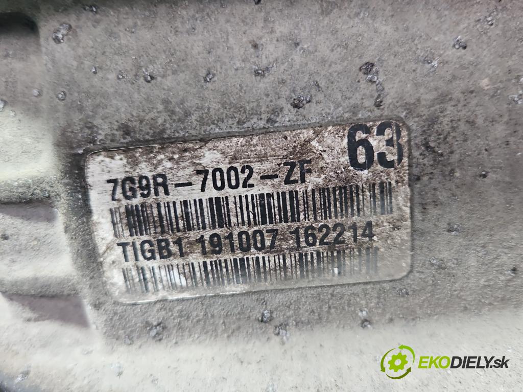 Ford Mondeo Mk4 2007-2014 1.8 tdci 125 HP manual 92 kW 1753 cm3 5- prevodovka stupeň,rýchlosť manual 7G9R-7002-ZF