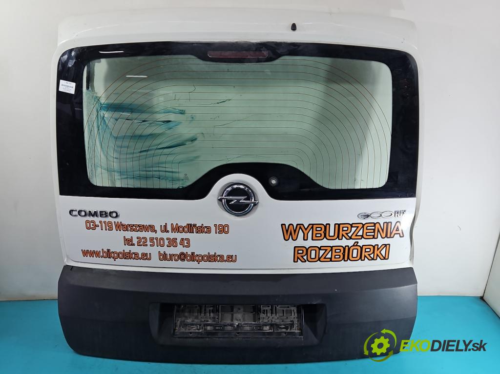 Opel Combo D 2011-2018 1.3 cdti 90 hp manual 66 kW 1251 cm3 5- zadní kufrové dveře  (Zadní kapoty)