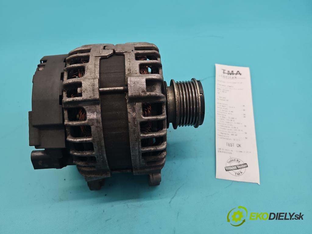Vw Passat B7 2010-2014 2.0 tdi 140 HP manual 103 kW 1968 cm3 5- Alternator  (Alternátor)