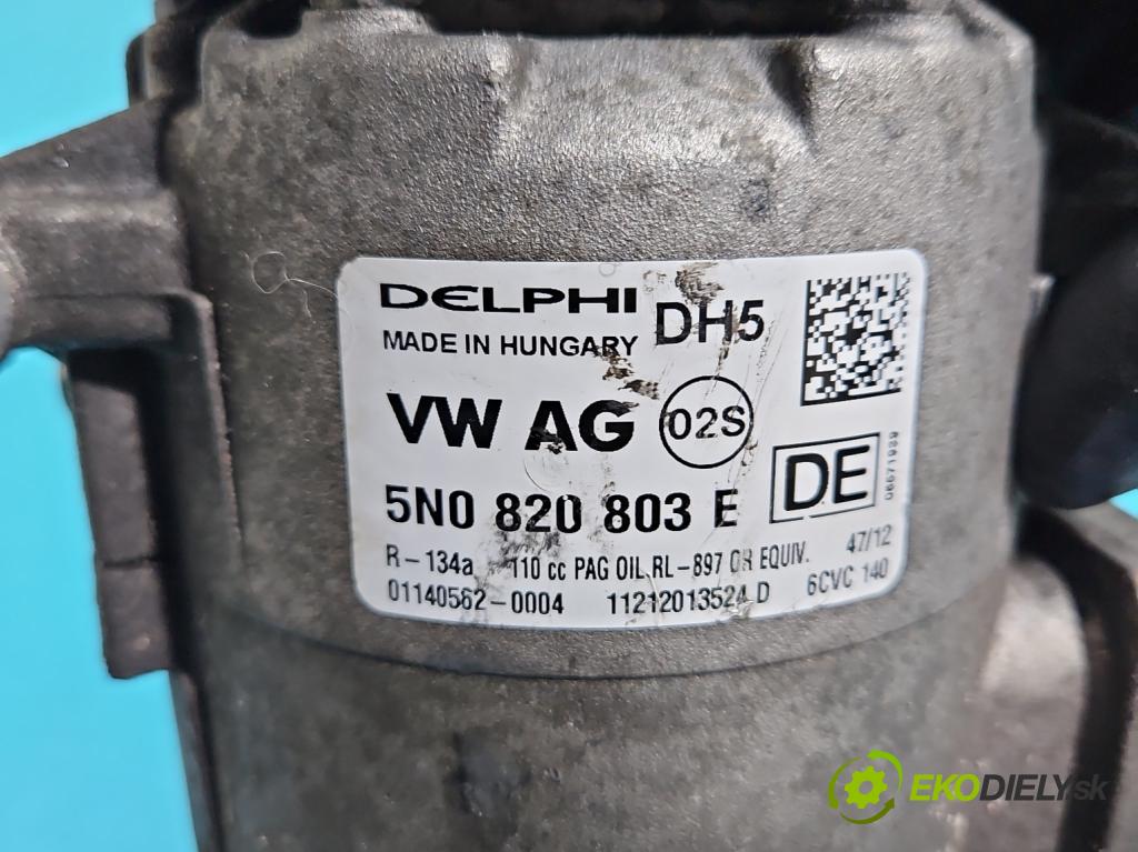 Vw Passat B7 2010-2014 2.0 tdi 140 HP manual 103 kW 1968 cm3 5- Kompresor: klimatizácie 5N0820803E (Kompresor klimatizácie)