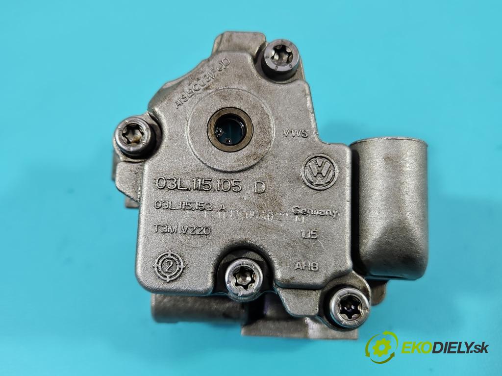 Vw Passat B7 2010-2014 2.0 tdi 140 hp manual 103 kW 1968 cm3 5- čerpadlo olej: 03L115105D (Olejové pumpy)