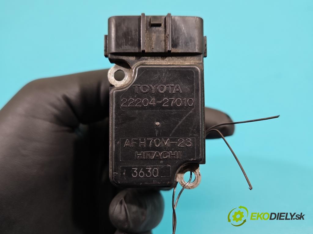 Toyota Corolla E12 2001-2009 2.0 D4D 90 HP manual 66 kW 1995 cm3 5- průtokoměr: 22204-27010 (Váha vzduchu)