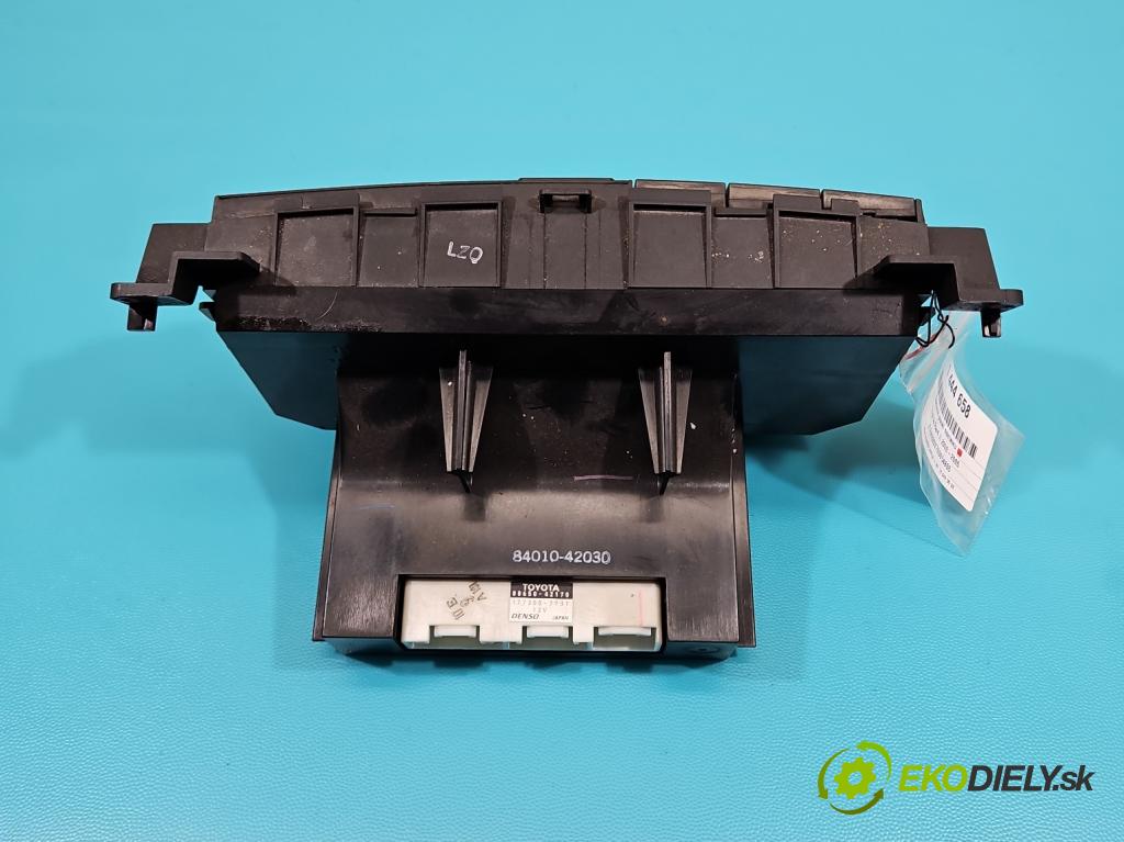 Toyota Rav4 II 2000-2005 2.0 D4D 116 HP manual 85 kW 1995 cm3 5- panel kúrenia 88650-42170
