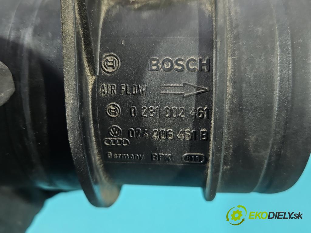 Vw Golf V 2003-2009 2.0 tdi 140 HP automatic 103 kW 1968 cm3 3- průtokoměr: 0281002461 (Váha vzduchu)
