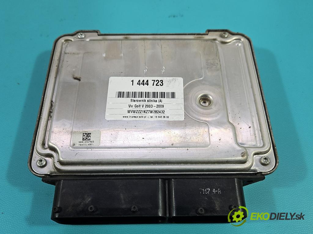 Vw Golf V 2003-2009 2.0 tdi 140 HP automatic 103 kW 1968 cm3 3- riadiaca jednotka motora 03G906021KK