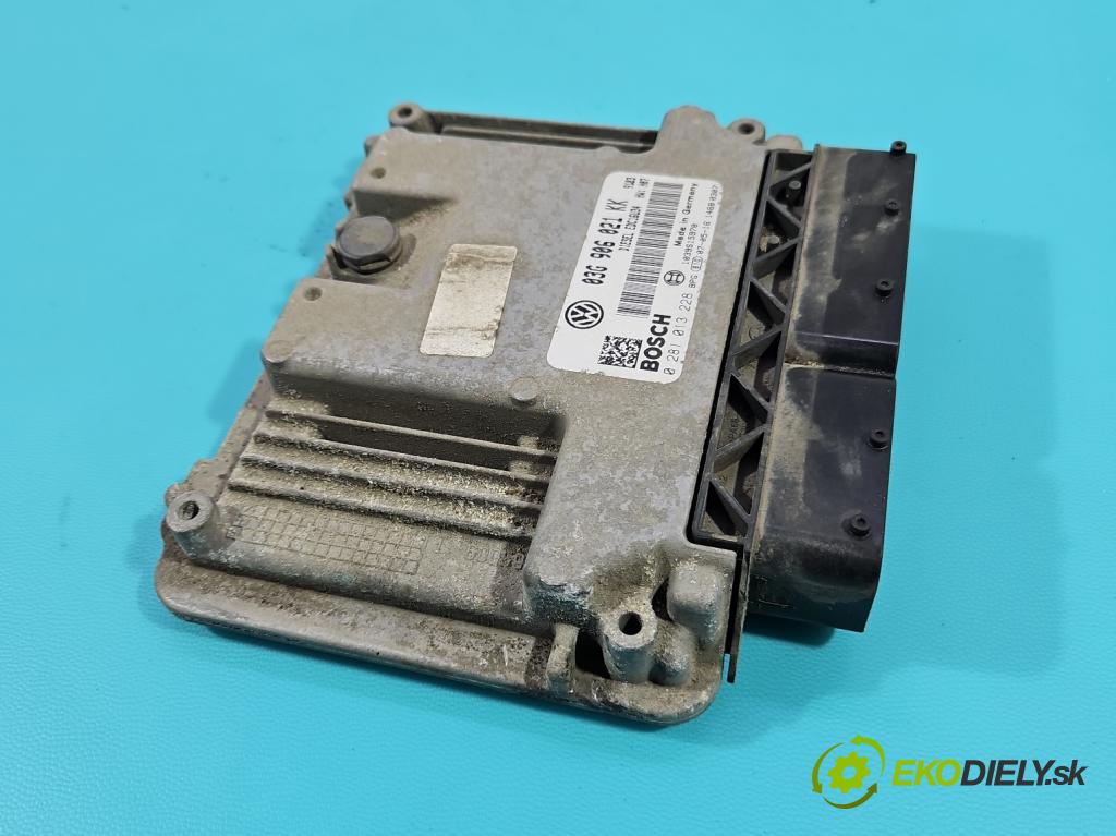 Vw Golf V 2003-2009 2.0 tdi 140 HP automatic 103 kW 1968 cm3 3- riadiaca jednotka motora 03G906021KK