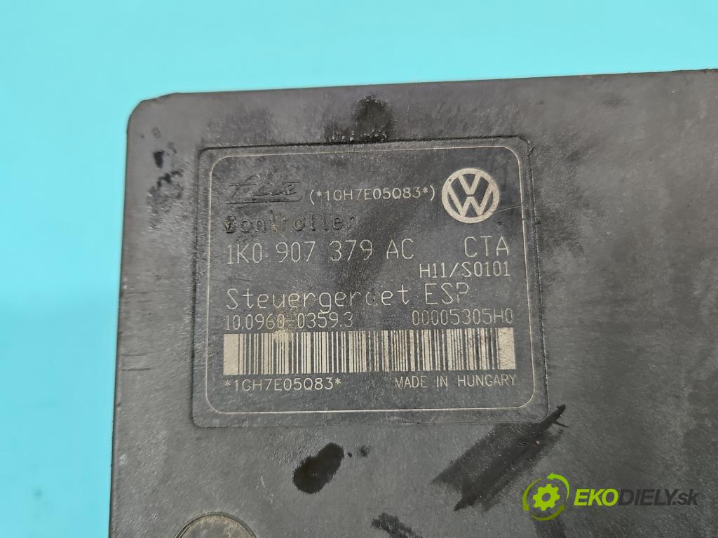 Vw Golf V 2003-2009 2.0 tdi 140 hp automatic 103 kW 1968 cm3 3- čerpadlo abs 1K0907379AC (Pumpy brzdové)