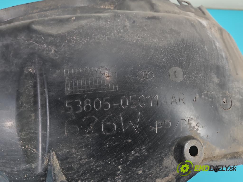 Toyota Avensis III T27 2009-2018 2.0 D4D 143 hp manual 105 kW 1995 cm3 5- blatník: přední pravé 53805-05011