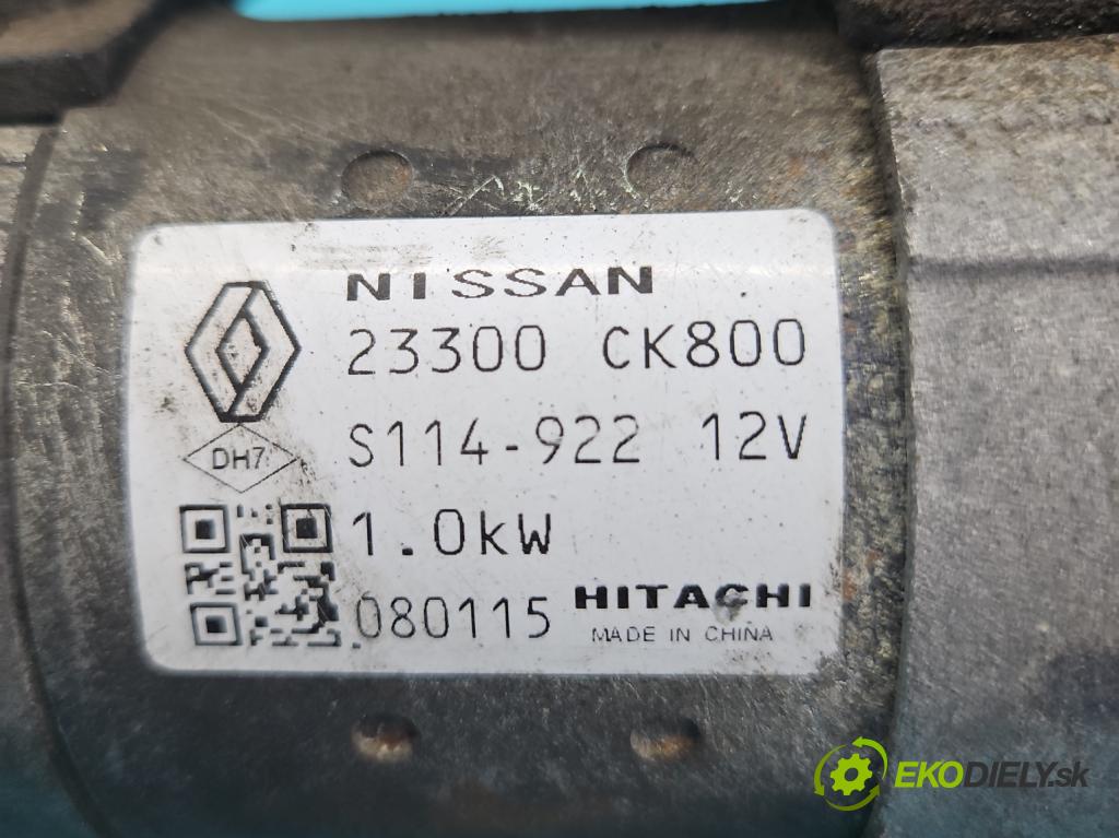 Renault Megane III 2008-2016 2.0 CVT 16V 140 HP automatic 103 kW 1997 cm3 5- štartér 23300CK800 (Štartér)