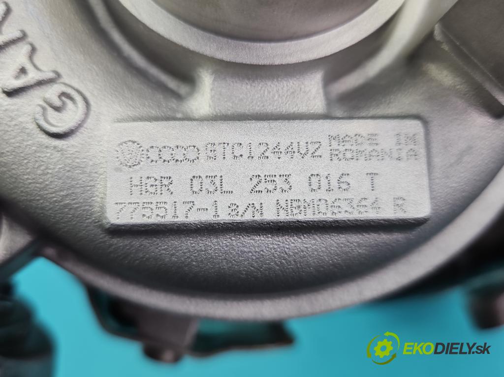 Vw Golf VI 2008-2013 1.6 tdi 105 HP manual 77 kW 1598 cm3 5- turbodúchadlo, turbo repasovaná 775517-1