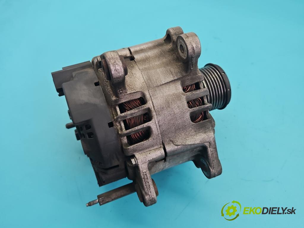 Vw Golf VI 2008-2013 1.6 tdi 105 HP manual 77 kW 1598 cm3 5- Alternator 03L903023A (Alternátor)