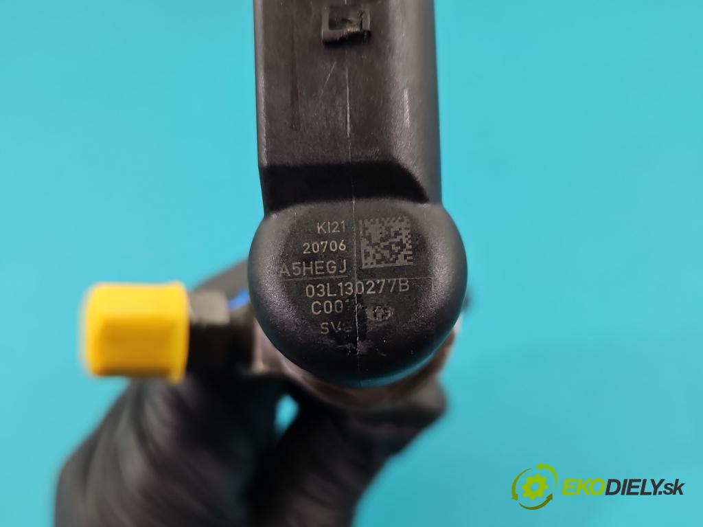 Vw Golf VI 2008-2013 1.6 tdi 105 HP manual 77 kW 1598 cm3 5- vstrek 03L130277B (Vstrekovač paliva)
