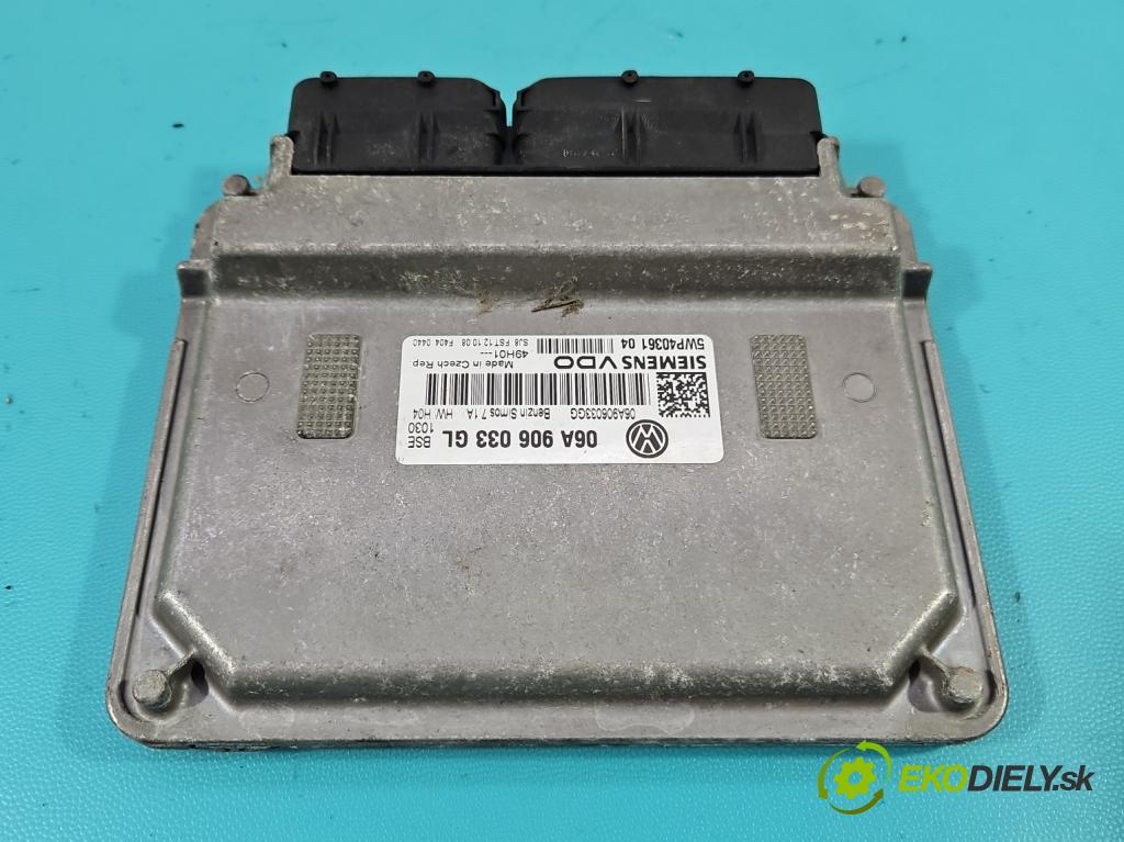 Vw Golf plus 1.6 SR 102 HP manual 75 kW 1595 cm3 5- riadiaca jednotka motora 06A906033GL