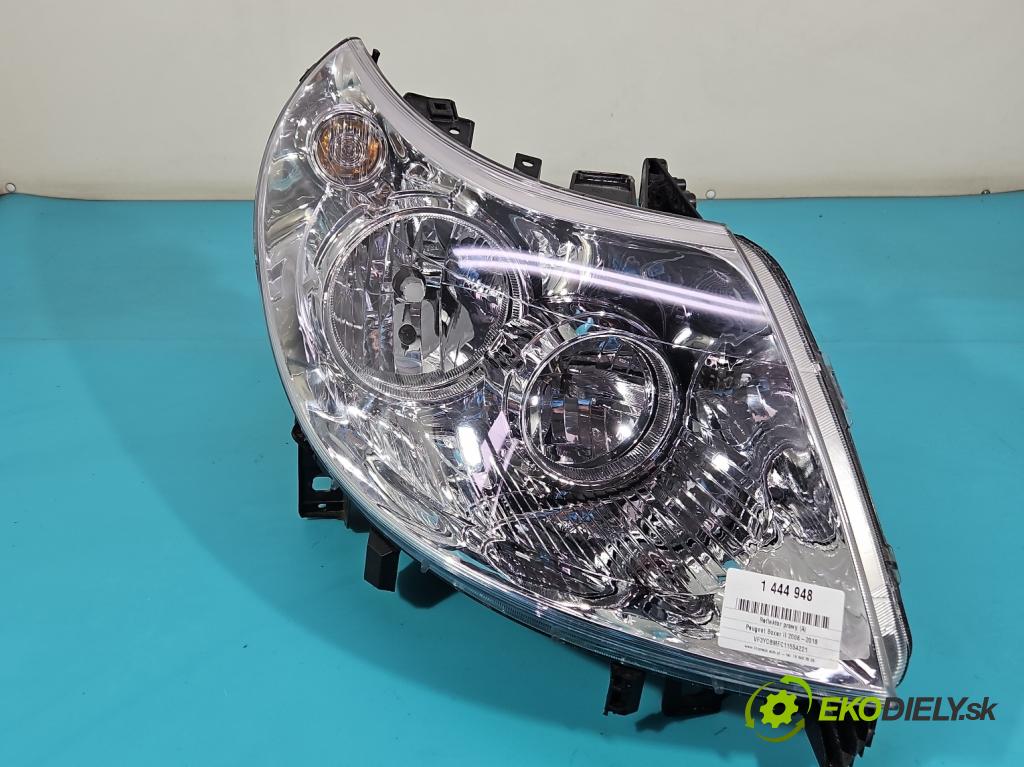 Peugeot Boxer II 2006-2018 2.2 hdi 120 HP manual 88 kW 2198 cm3 5- Reflektor: pravý  (Svetlo predné pravé)