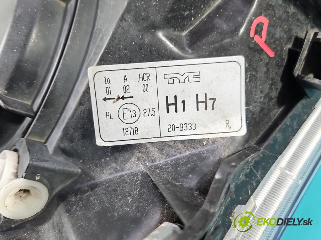 Peugeot Boxer II 2006-2018 2.2 hdi 120 HP manual 88 kW 2198 cm3 5- Reflektor: pravý  (Svetlo predné pravé)