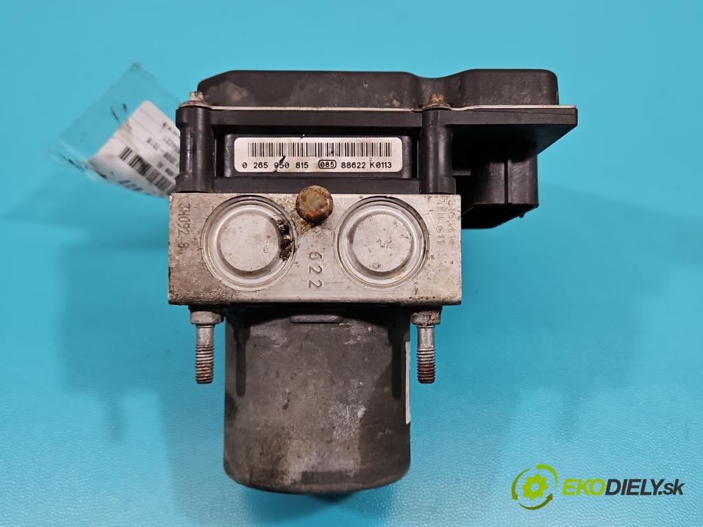 Peugeot Boxer II 2006-2018 2.2 hdi 120 HP manual 88 kW 2198 cm3 5- čerpadlo abs 0265230001 (Pumpa ABS)