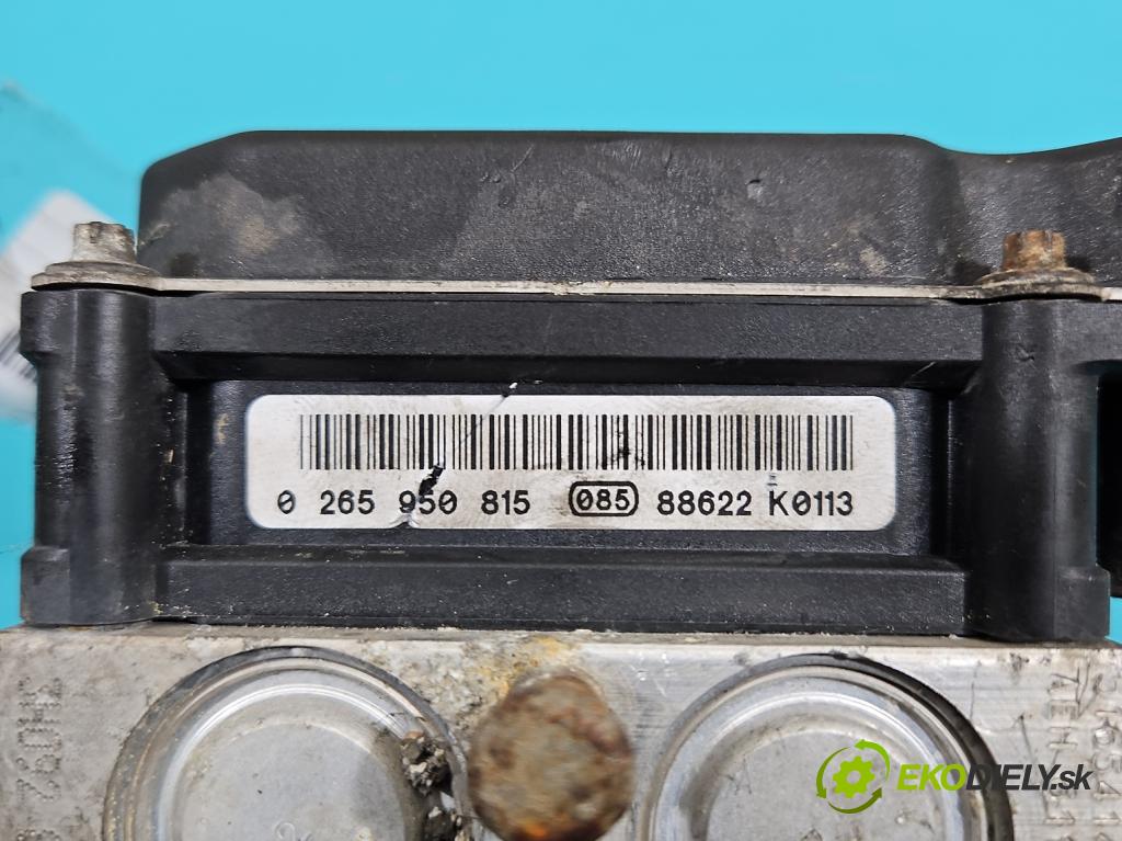 Peugeot Boxer II 2006-2018 2.2 hdi 120 HP manual 88 kW 2198 cm3 5- čerpadlo abs 0265230001 (Pumpa ABS)