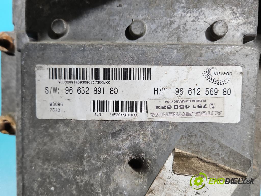 Peugeot Boxer II 2006-2018 2.2 hdi 120 HP manual 88 kW 2198 cm3 5- riadiaca jednotka motora 9663289180