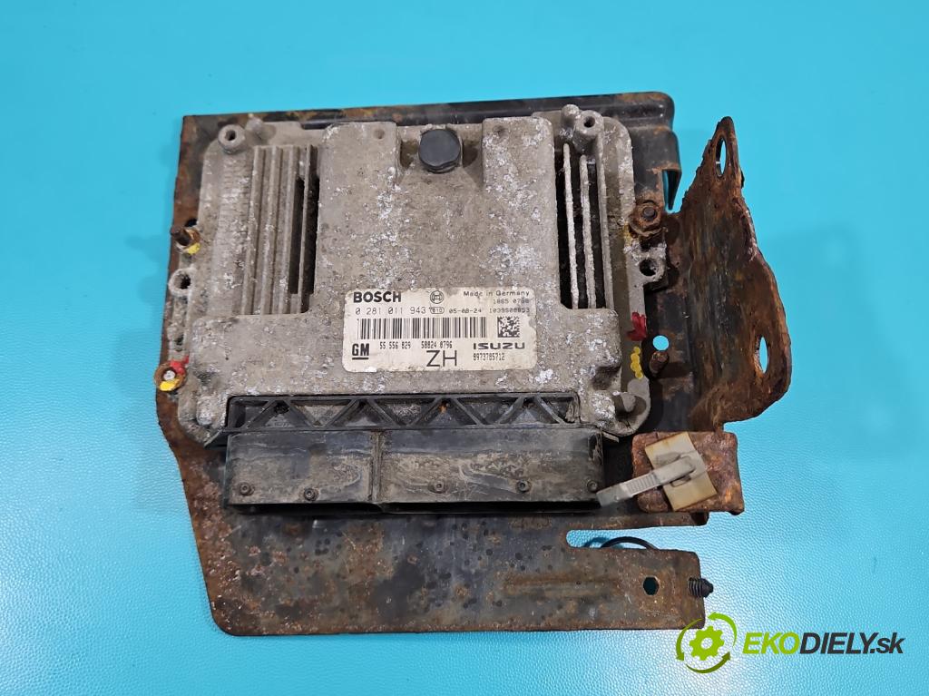 Opel Astra III 2004-2014 1.7 cdti 101 HP manual 74 kW 1686 cm3 5- riadiaca jednotka motora 55556829