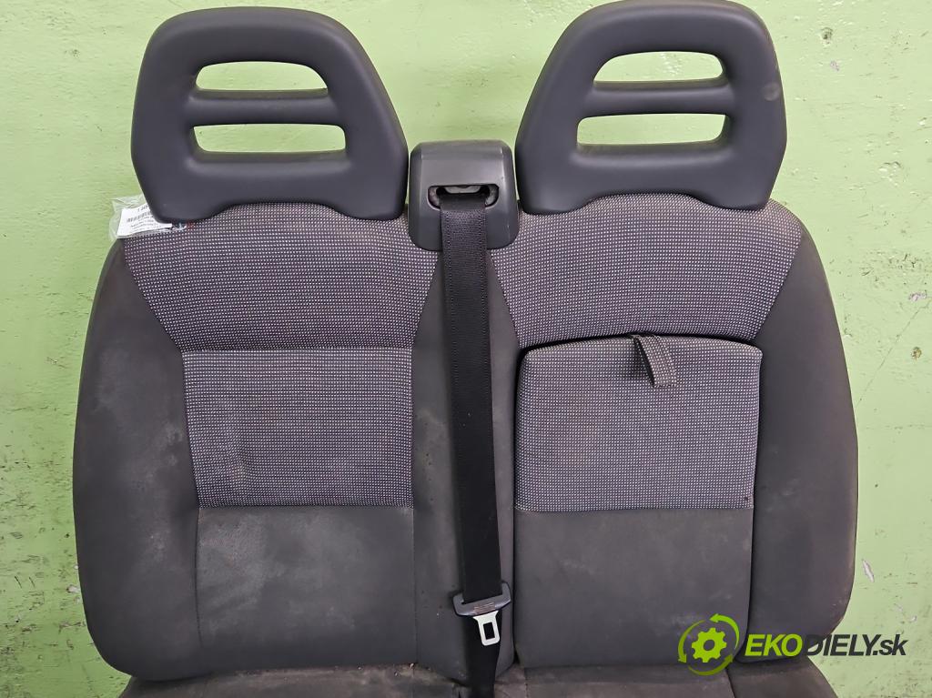 Peugeot Boxer II 2006-2018 2.2 hdi 120 HP manual 88 kW 2198 cm3 5- Sedačka pravý  (Sedačka, sedadlo)