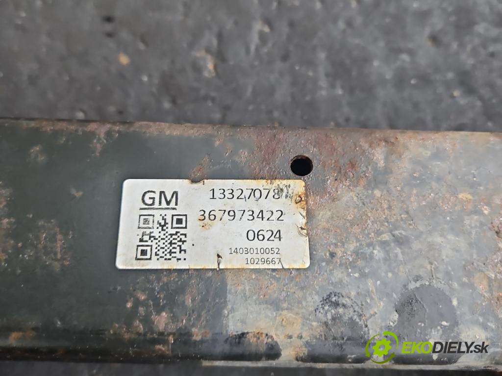 Opel Astra IV 2009-2015 1.6 16V 116 HP manual 85 kW 1598 cm3 5- výstuha motora 13327078